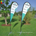Customized Stand Flag with Teardrop Banner Printing